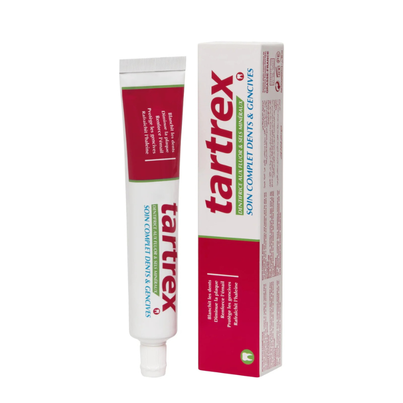 PHYTEAL TARTREX DENTIFRICE SOIN COMPLET AUX FLUOR ET SELS MINERAUX 80ML